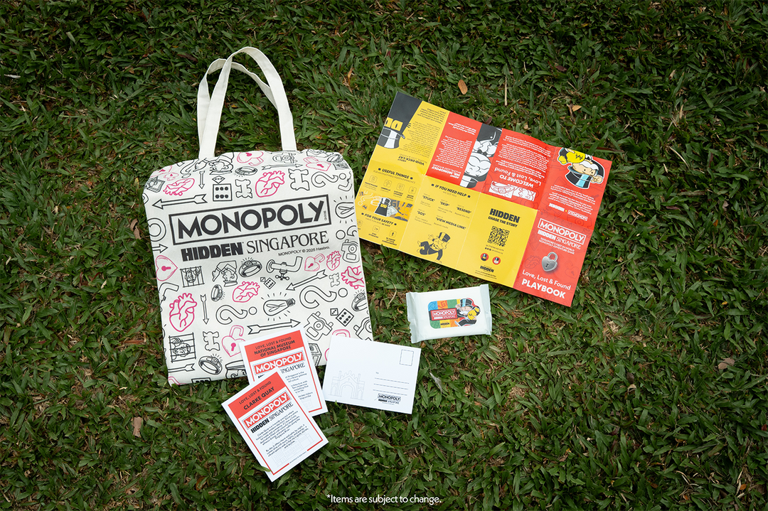 MONOPOLY: HIDDEN Singapore - Love, Lost & Found