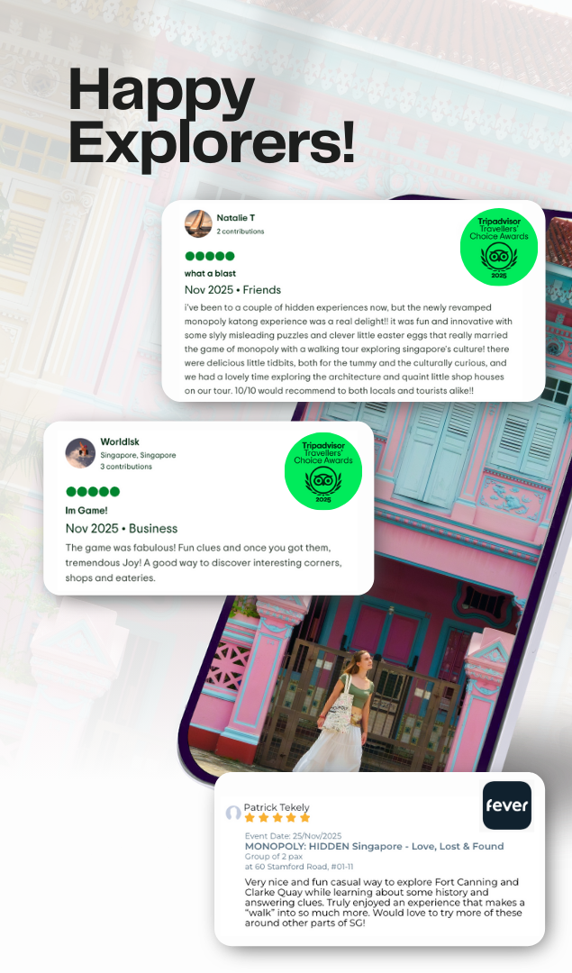 MONOPOLY: HIDDEN Singapore - Katong-Joo Chiat