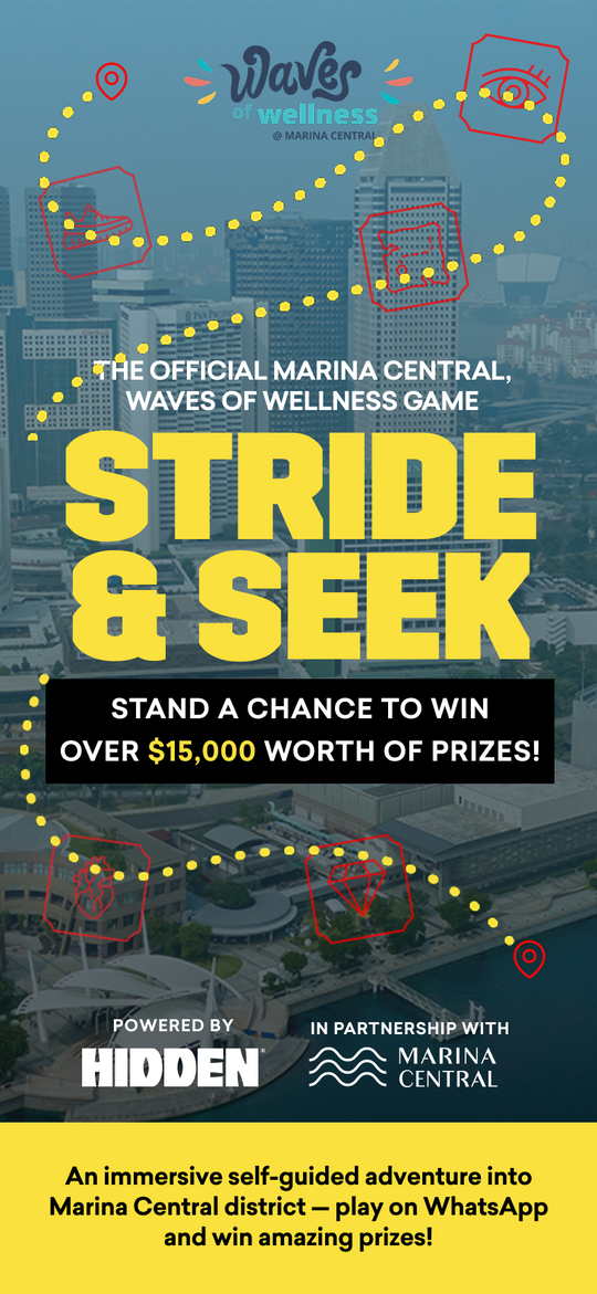 (CLOSED) Waves of Wellness at Marina Central: Stride & Seek
