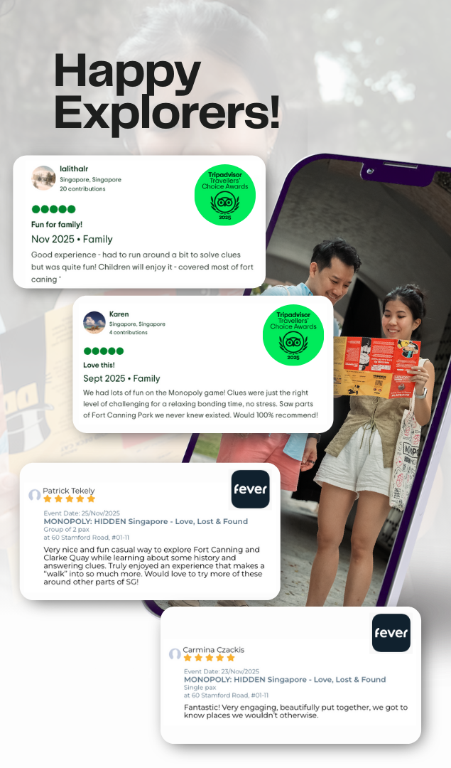 MONOPOLY: HIDDEN Singapore - Love, Lost & Found